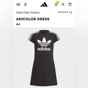 New Adidas skatergirl dress
